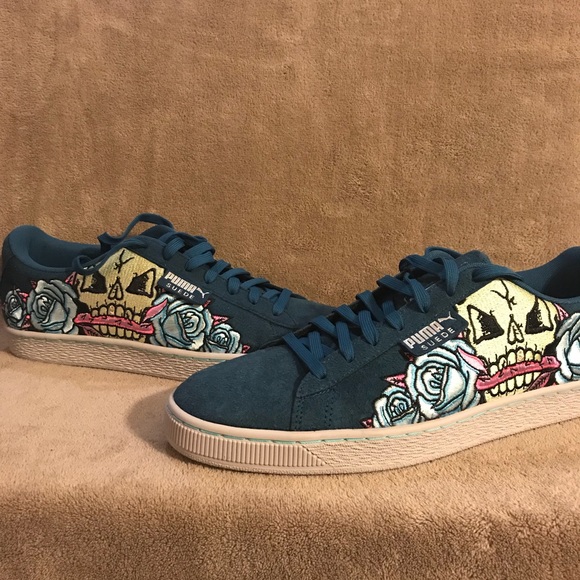 puma suede classic skull